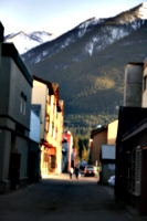 [picture: Banff side street]