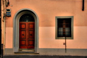 [picture: Arched door]