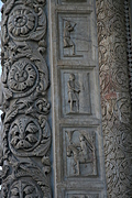 [Picture: Carved Baptistry Entrance side-panels 3]