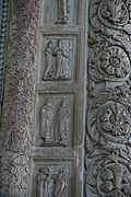 [Picture: Carved Baptistry Entrance side-panels]