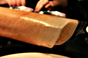 [picture: Blurry giant dosai]