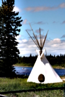 [picture: Teepee beside the River 2]