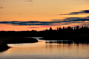 [picture: Moose Factory Sunset 3]