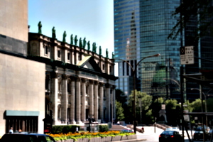 [picture: Roman catholic cathedral in Montreal 1]