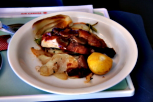 [picture: Air Canada Meal]