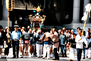 [picture: Procession 5: Stop the traffic!]