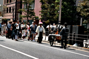 [picture: Lady in a procession]