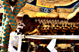 [picture: Mikoshi closeup 2]