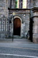 [picture: Church gate and door]