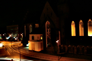 [picture: Church at night]