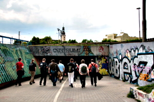 [picture: Underpass People.]